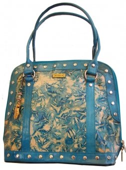 arpera | Leather Handbag | C11157-7 | Turquise