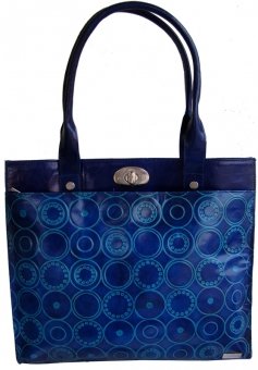 arpera | Leather Handbag | c11159-5 | DeepTurquise