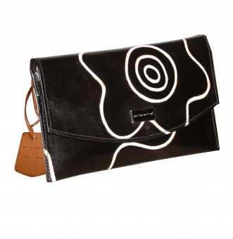 arpera Signature | Leather Clutch | 88A-1A | Black