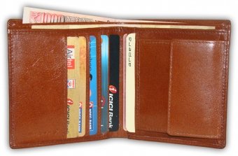 arpera |   Leather Mens Wallet | C11316-3 | Tan Brown