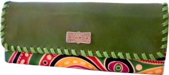 arpera | Leather Clutch | arp202-6A | Green