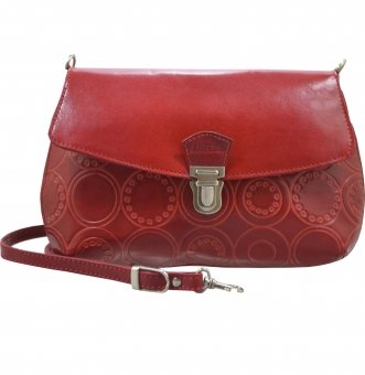 arpera | Leather Sling Bag | C11352-3 | Red