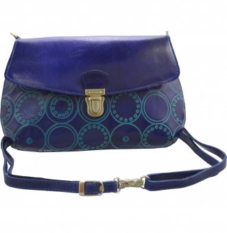 arpera | Leather Sling Bag | C11352-5 | Navy Blue