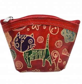 arpera  Leather Pouch C11405-3A Red