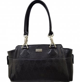 arpera | Leather Handbag | C11409-1 | Black