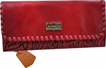 arpera | Leather Clutch | arp202-3B| Red