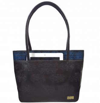 arpera | Leather Handbag | C11144-1D | Black