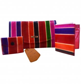 arpera Vegas |3 in 1 Leather Clutch | 88A-8D | Multicolor