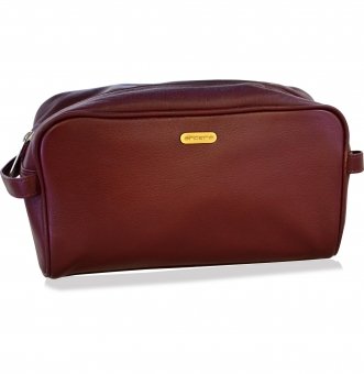 arpera travel pouch Genuine Leather bordo C11522-2    
