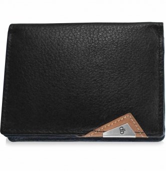   my pac cruise Genuine Leather Slim Card Holder  Black  C11533-2