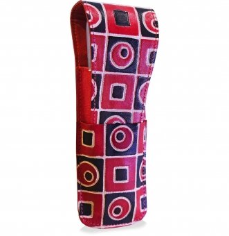 arpera Sofia Leather pen case red C11557-4