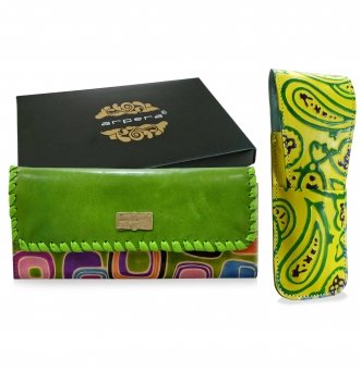 Arpera Leather Clutch gift combo for women CB16018