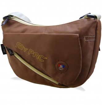 mypac-ViVaa Polyester Sling bag for girls sand brown C11565-2