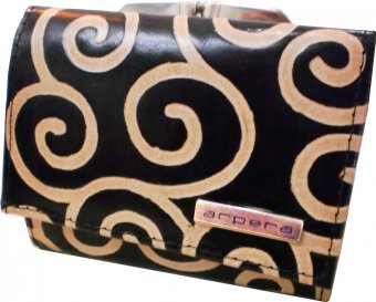 arpera  | Leather Purse | C11167-1 | Black