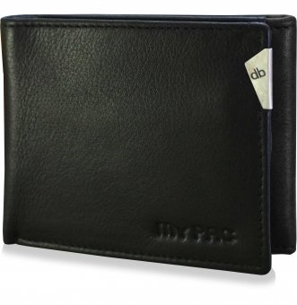 mypac-cruise Genuine Leather trifold wallet-Best gift for men-Black  C11578-1  