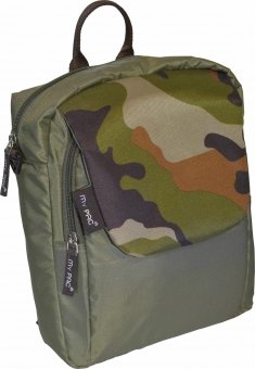 my pac ViVaa unisex waterproof mini backpack and sling bag Military Khaki C11594-22   