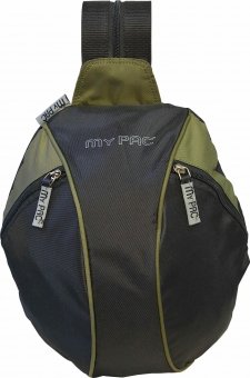 my pac db Vivaa C11602-12 Casual 8 L waterproof backpack for college/travel/hiking Black