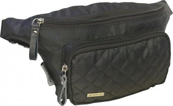 C11607-1 arpera waist bag pouch fanny pack belt pouch  bag for women Black