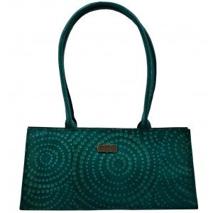 arpera | Leather Handbag | C11145-7 | Turquoise 