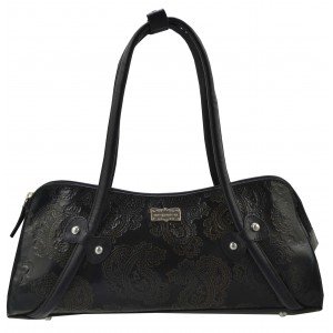 arpera | Leather Handbag | C11331-1 | Black