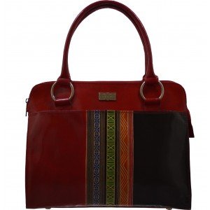 arpera | Leather Handbag | C11341-3 | Red