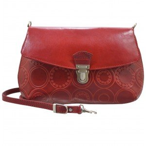 arpera | Leather Sling Bag | C11352-3 | Red