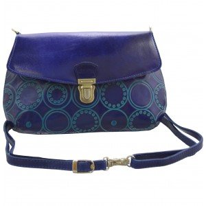 arpera | Leather Sling Bag | C11352-5 | Navy Blue