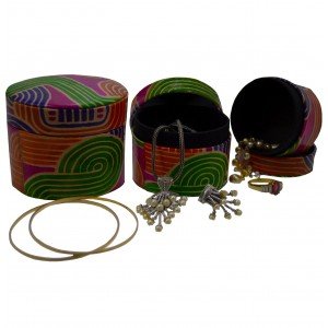 arpera  | Leather 3 in 1 Jewellery Case | C11407-8B  | Multicolor