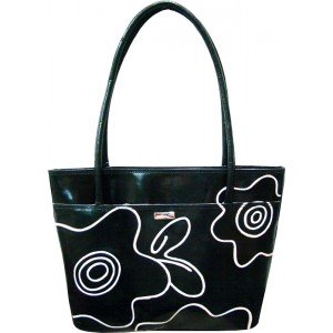 arpera | Leather Handbag | c11144-1A | Black
